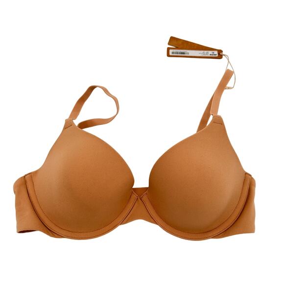 Skims Fits Everybody T-Shirt Bra Clay New with tags Size 32B - Picture 1 of 4
